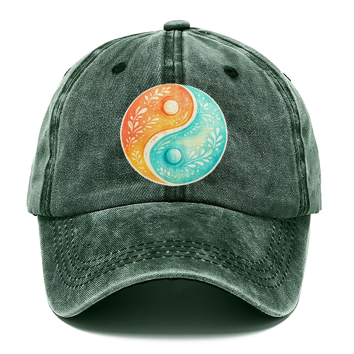Botanical Yin Yang Classic Cap – Forest Mist