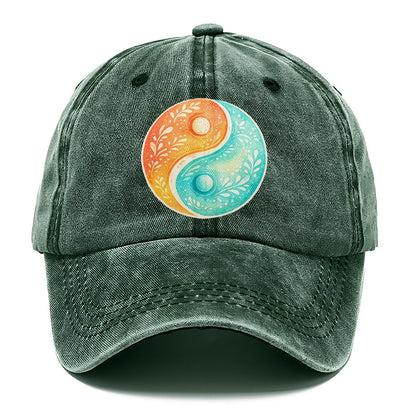 Botanical Yin Yang Classic Cap – Forest Mist