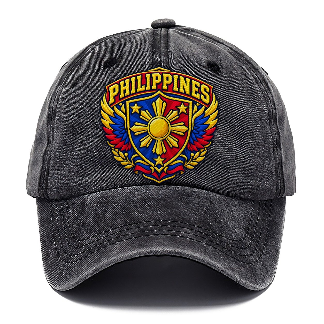 Philippines Retro Badge Country Logos Classic Cap – Graphite