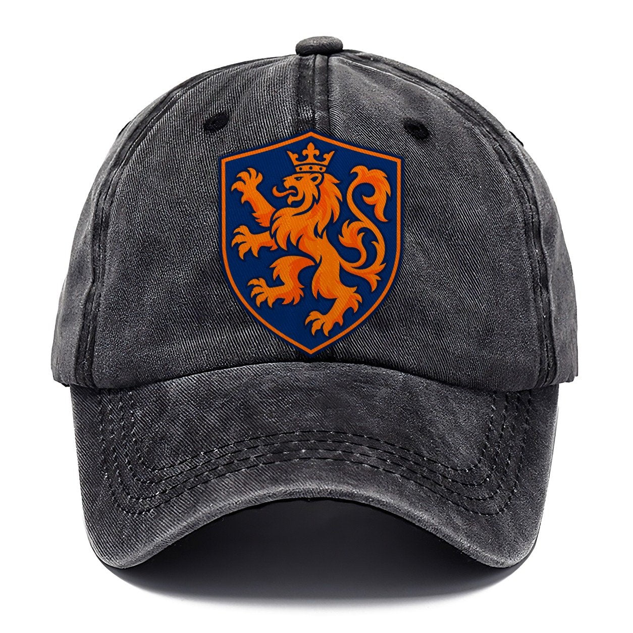 Netherlands Minimal Emblem Country Logos Classic Cap – Graphite