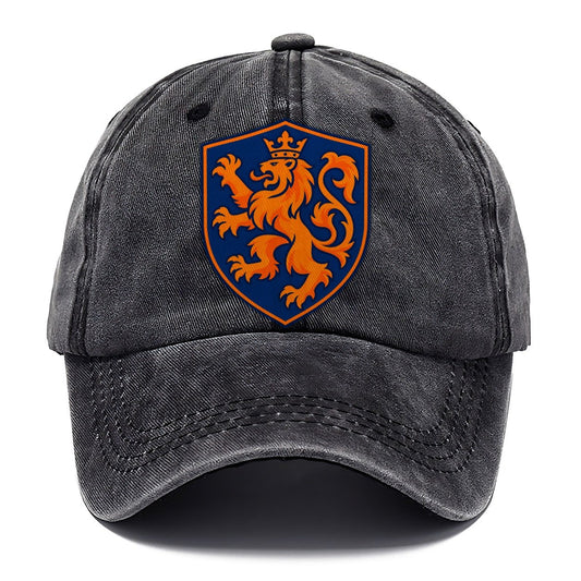 Netherlands Minimal Emblem Country Logos Classic Cap – Graphite