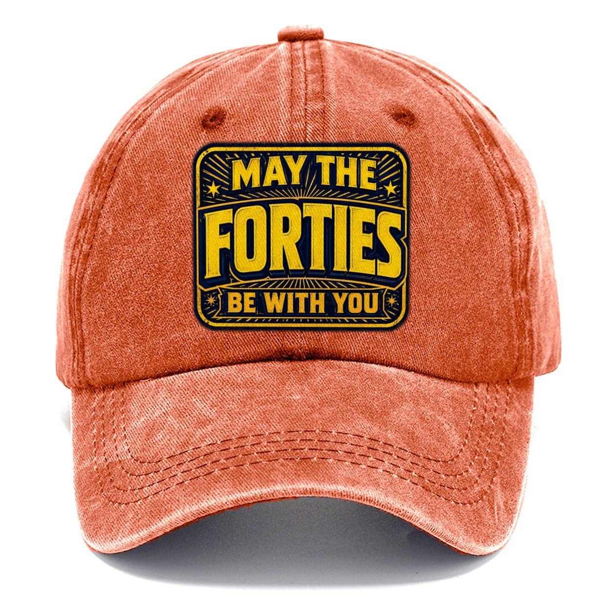May The Forties Be With You Classic Cap – Terracotta Clay