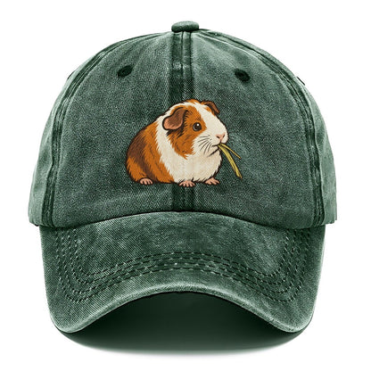 Guinea Pig Hay Bite Small Pet Logos Classic Cap – Forest Mist