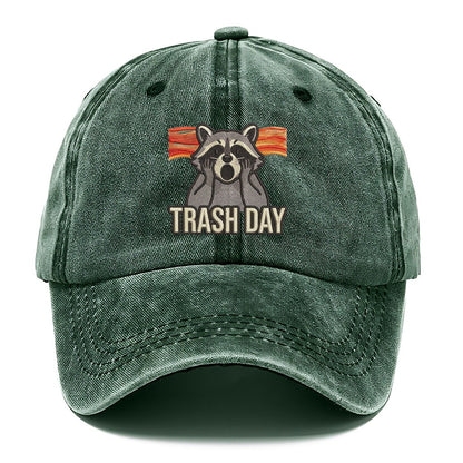 Raccoon Scream Trash Day Scream Classic Cap – Forest Mist