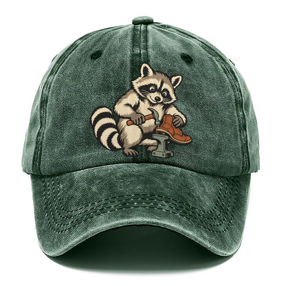 Raccoon Cobbler Sundown Familiars Classic Cap – Forest Mist
