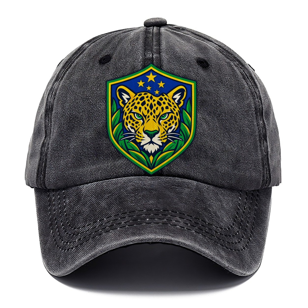 Brazil Minimal Emblem Country Logos Classic Cap – Graphite