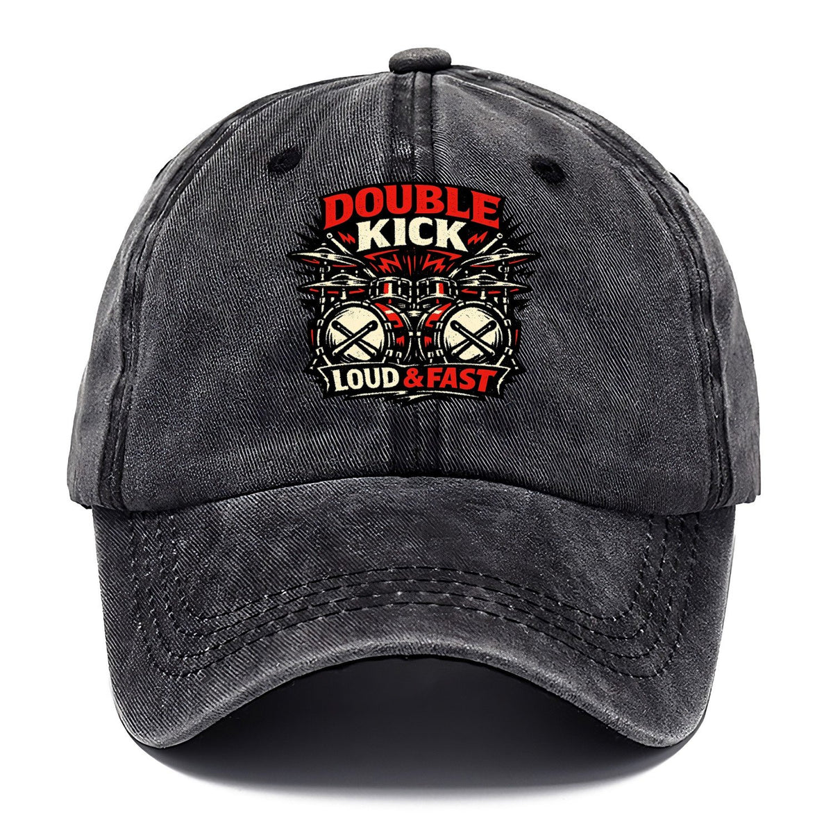 Double Bass Drums Classic Cap – Graphite