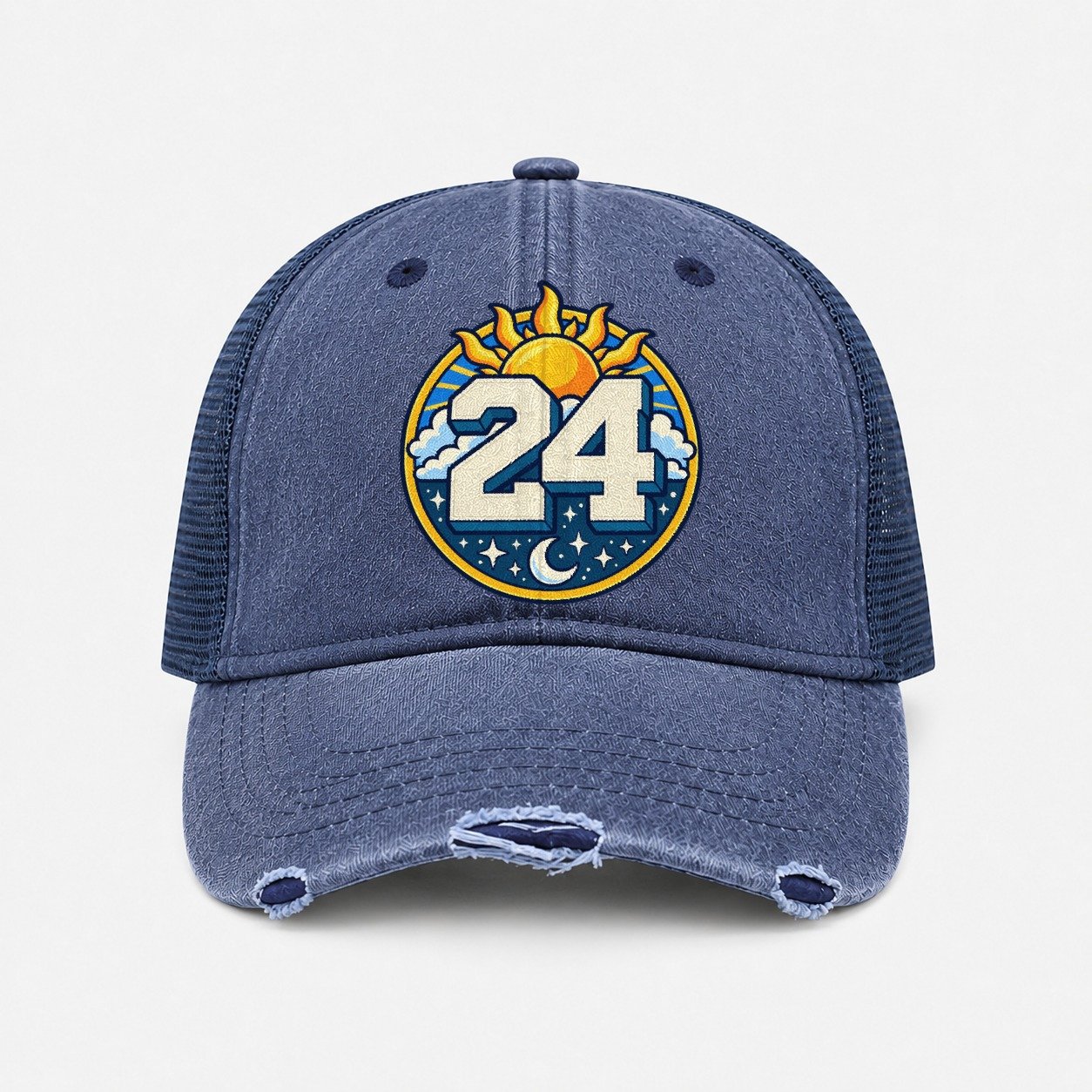 Navy — front view