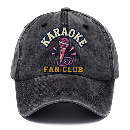Karaoke Fan Club Classic Cap – Graphite