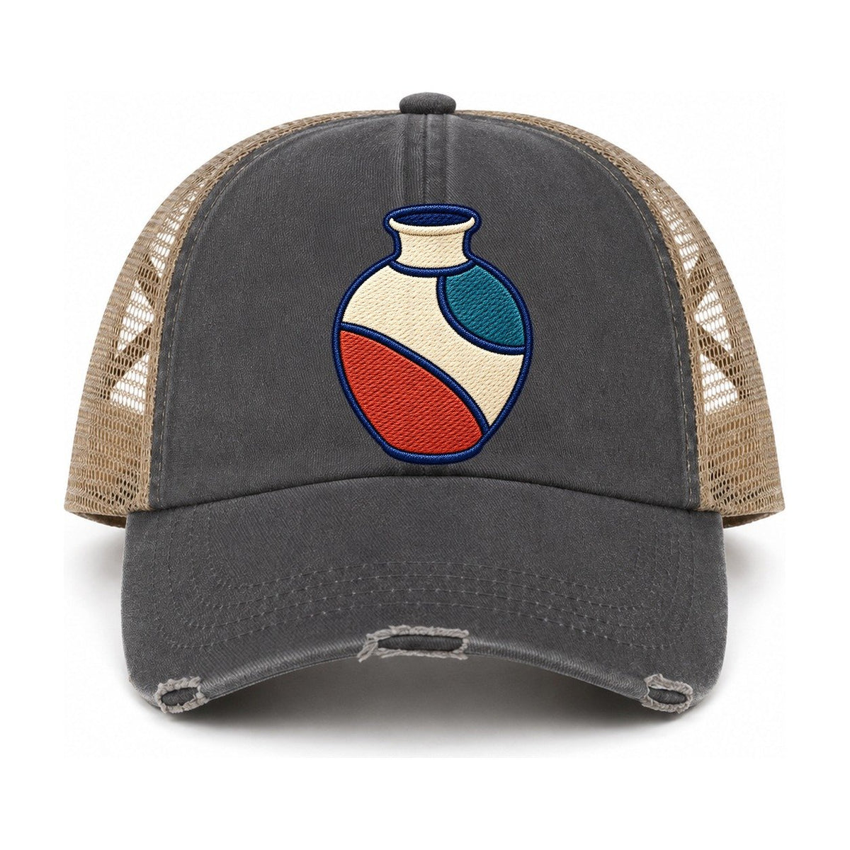 Charcoal-Khaki — front view