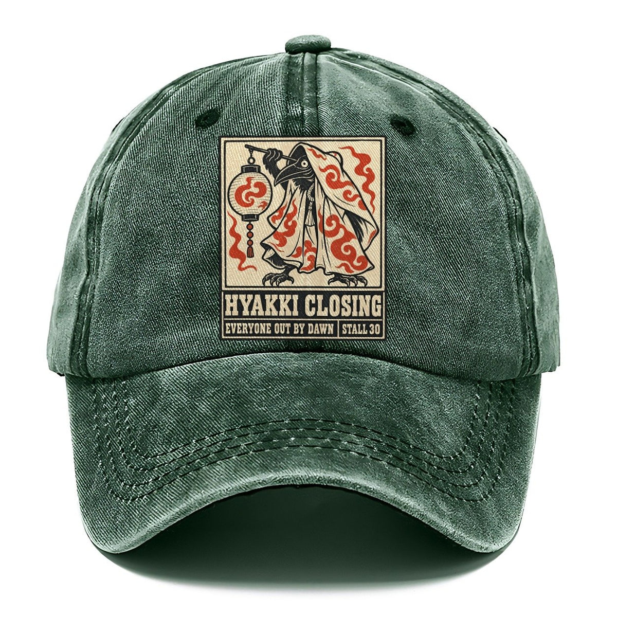 Hyakki Closing Yokai Night Market Classic Cap – Forest Mist