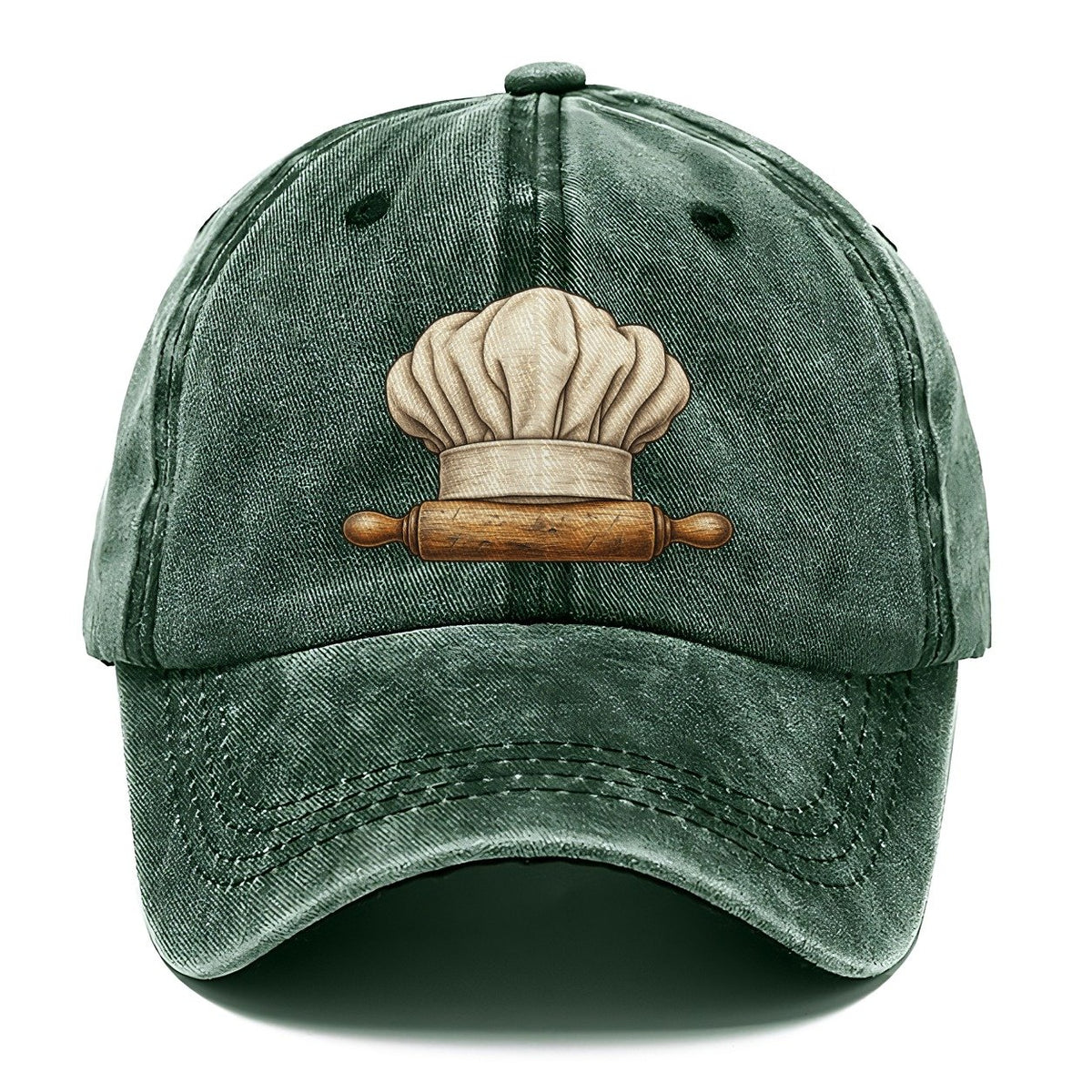 Chef Hat Rolling Pin Fan Favorites Classic Cap – Forest Mist