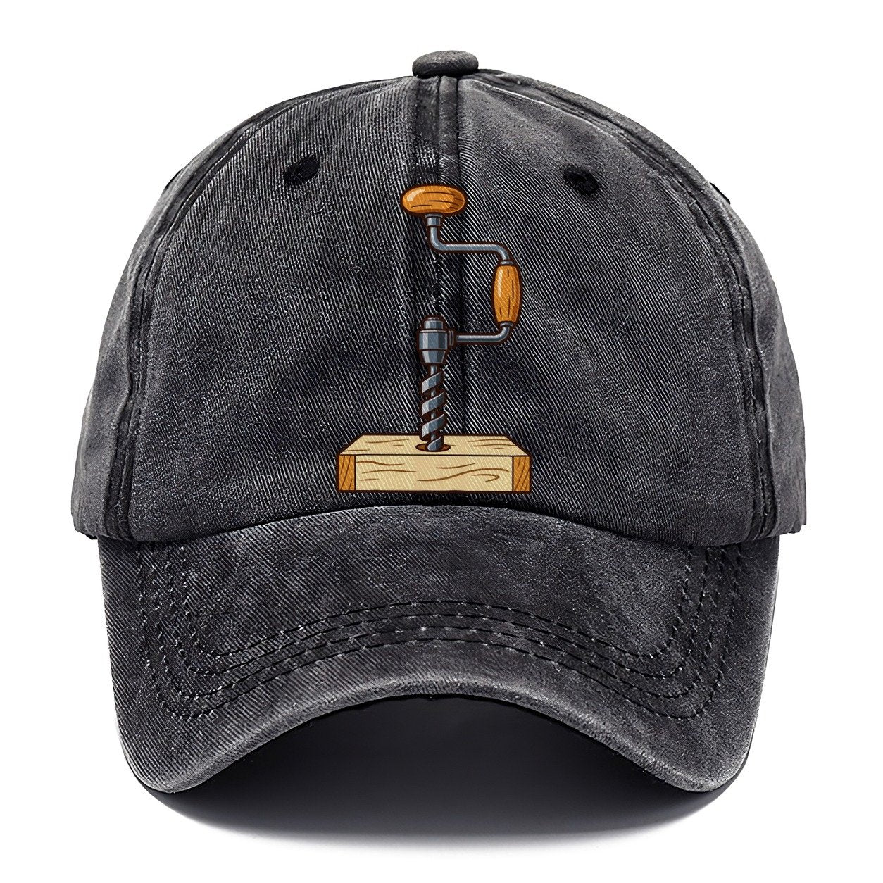 Brace And Bit Woodworking Classic Cap – Graphite