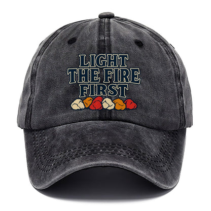 Light The Fire First Blacksmithing Classic Cap – Graphite