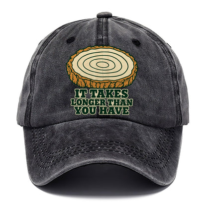 It Takes Longer Than You Have Bonsai Classic Cap – Graphite