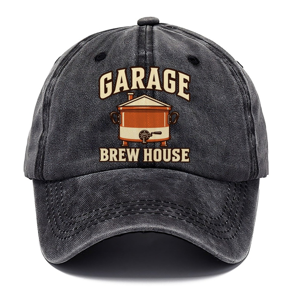 Garage Brew House Homebrewing Classic Cap – Graphite
