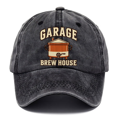 Garage Brew House Homebrewing Classic Cap – Graphite