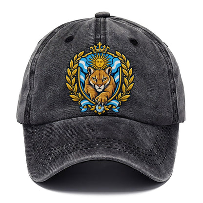 Argentina Heraldic Crest Country Logos Classic Cap – Graphite