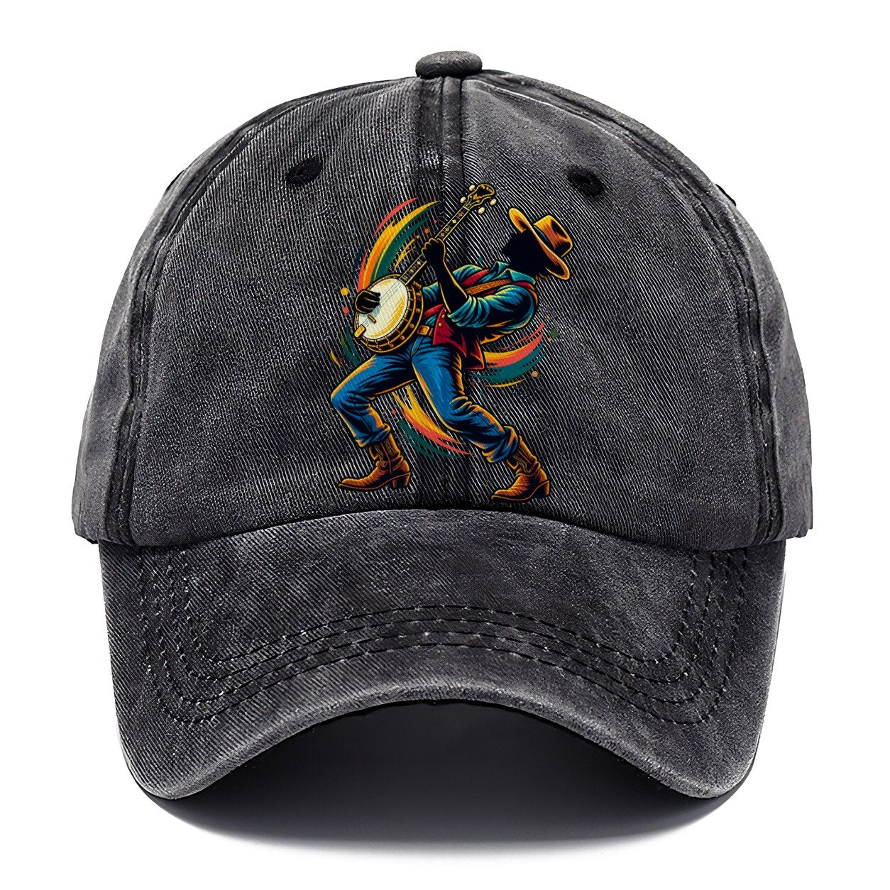 Banjo Icon Music Instruments Classic Cap – Graphite