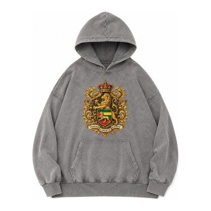 West Highland White Terrier Alert Stan Vintage Washed Hoodie – Grey