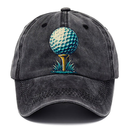 Tee And Ball Mark Golf Life Classic Cap – Graphite