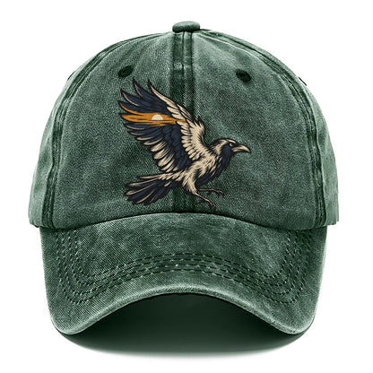 Raven Horizon Wing Sundown Familiars Classic Cap – Forest Mist