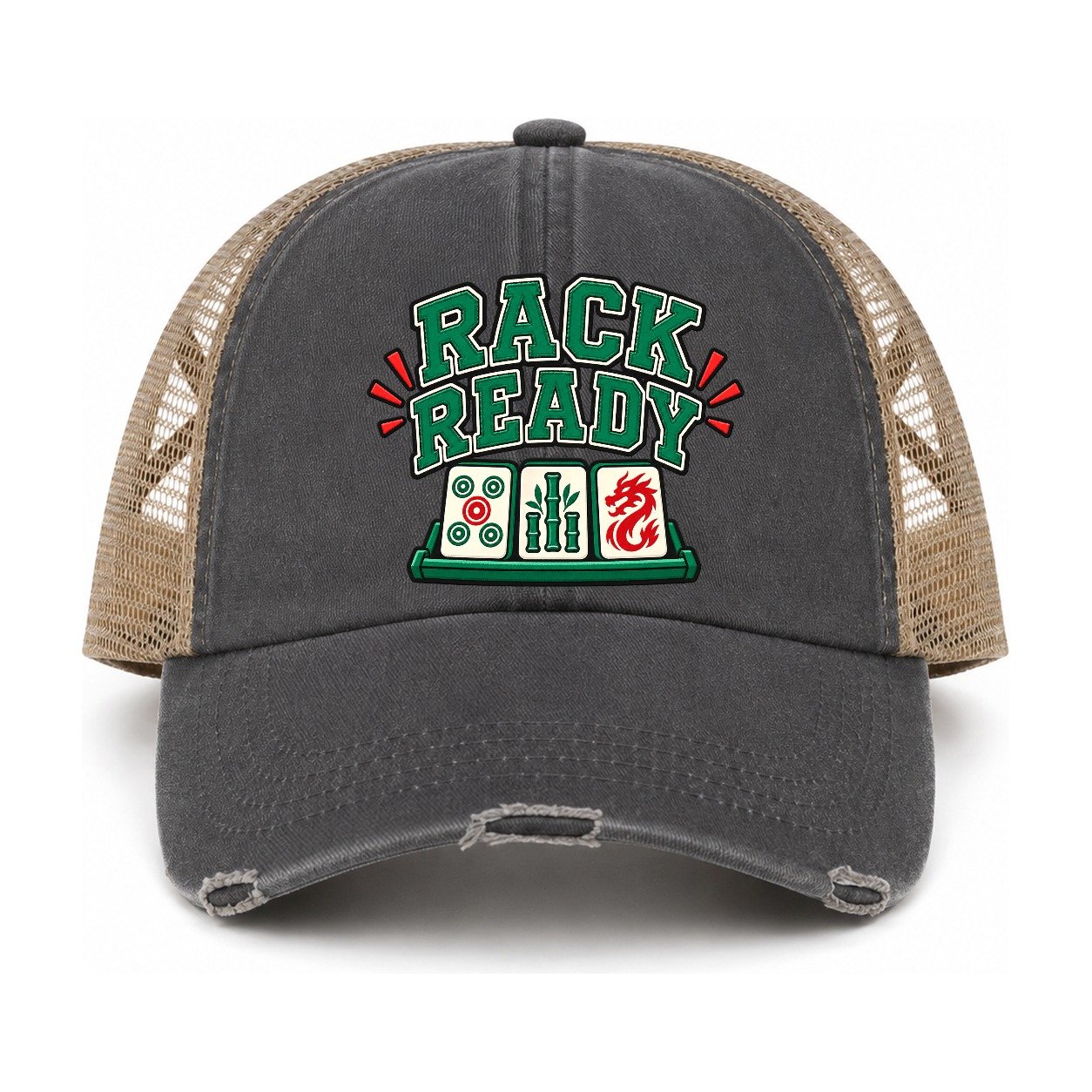 Charcoal-Khaki — front view