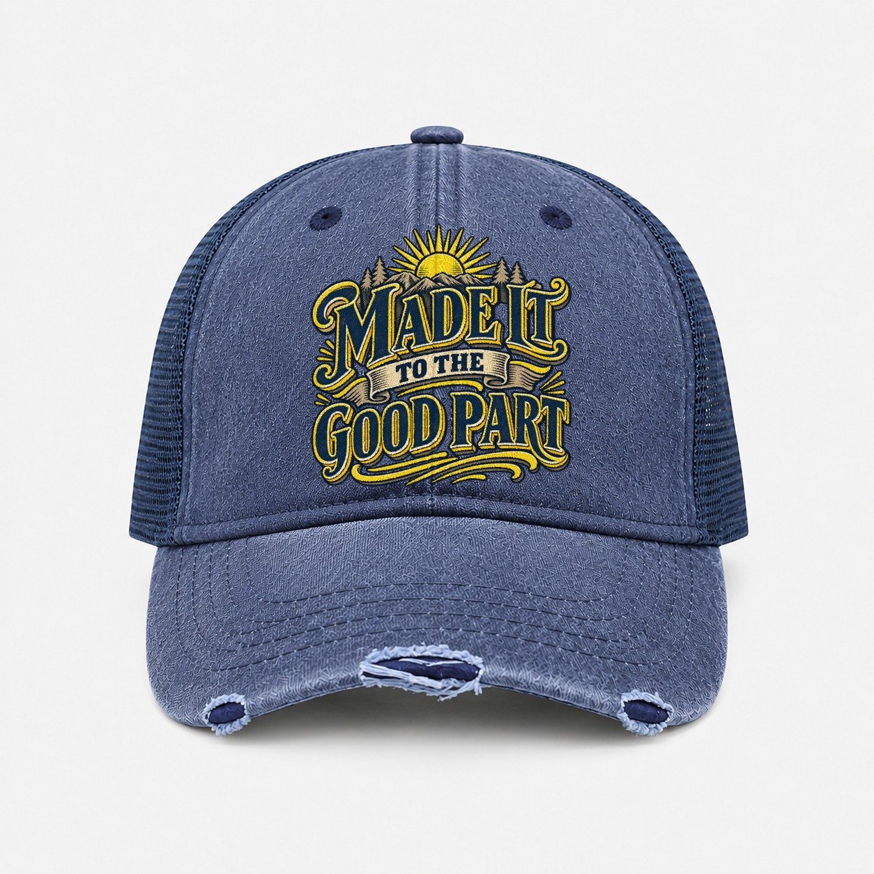 Navy — front view