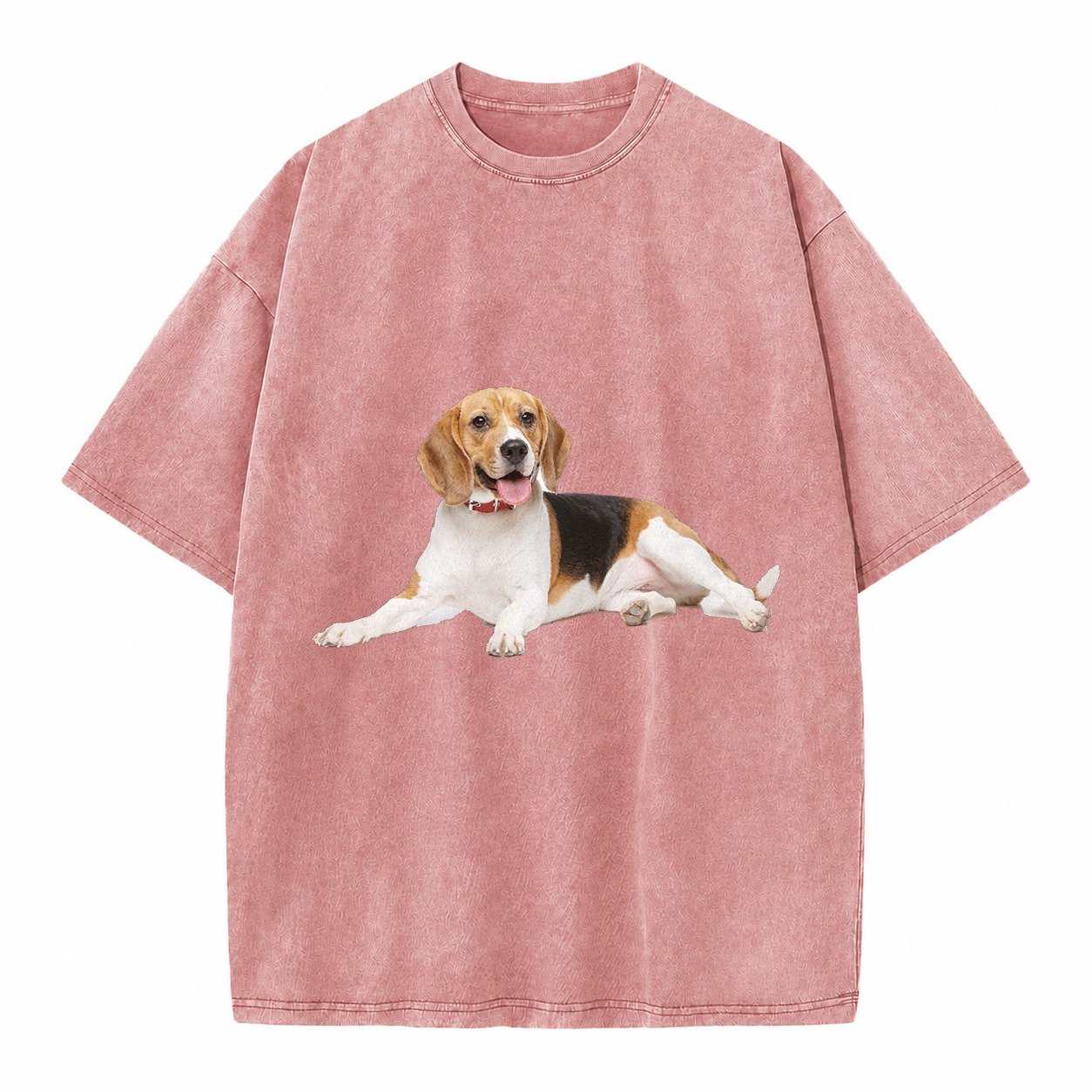 Beagle Vintage T-shirt – Dusty Rose