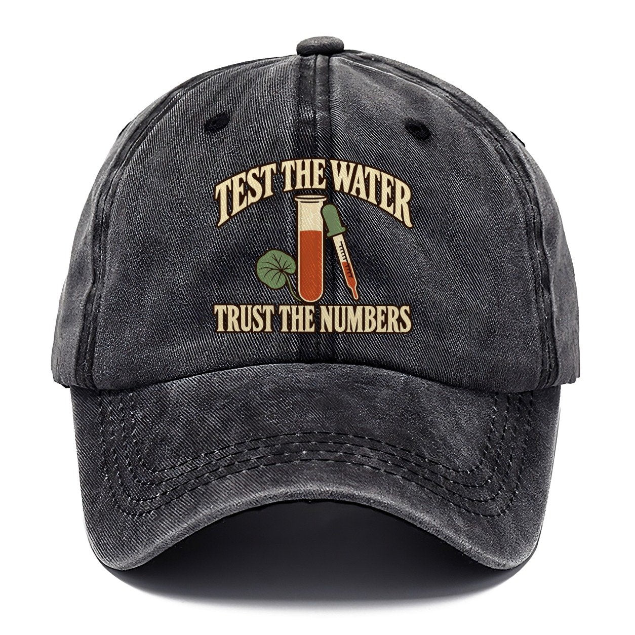 Test The Water Aquarium Keeping Classic Cap – Graphite