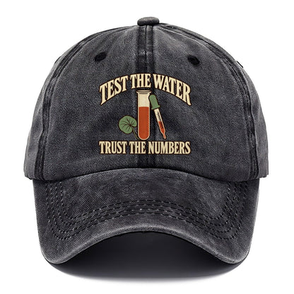 Test The Water Aquarium Keeping Classic Cap – Graphite