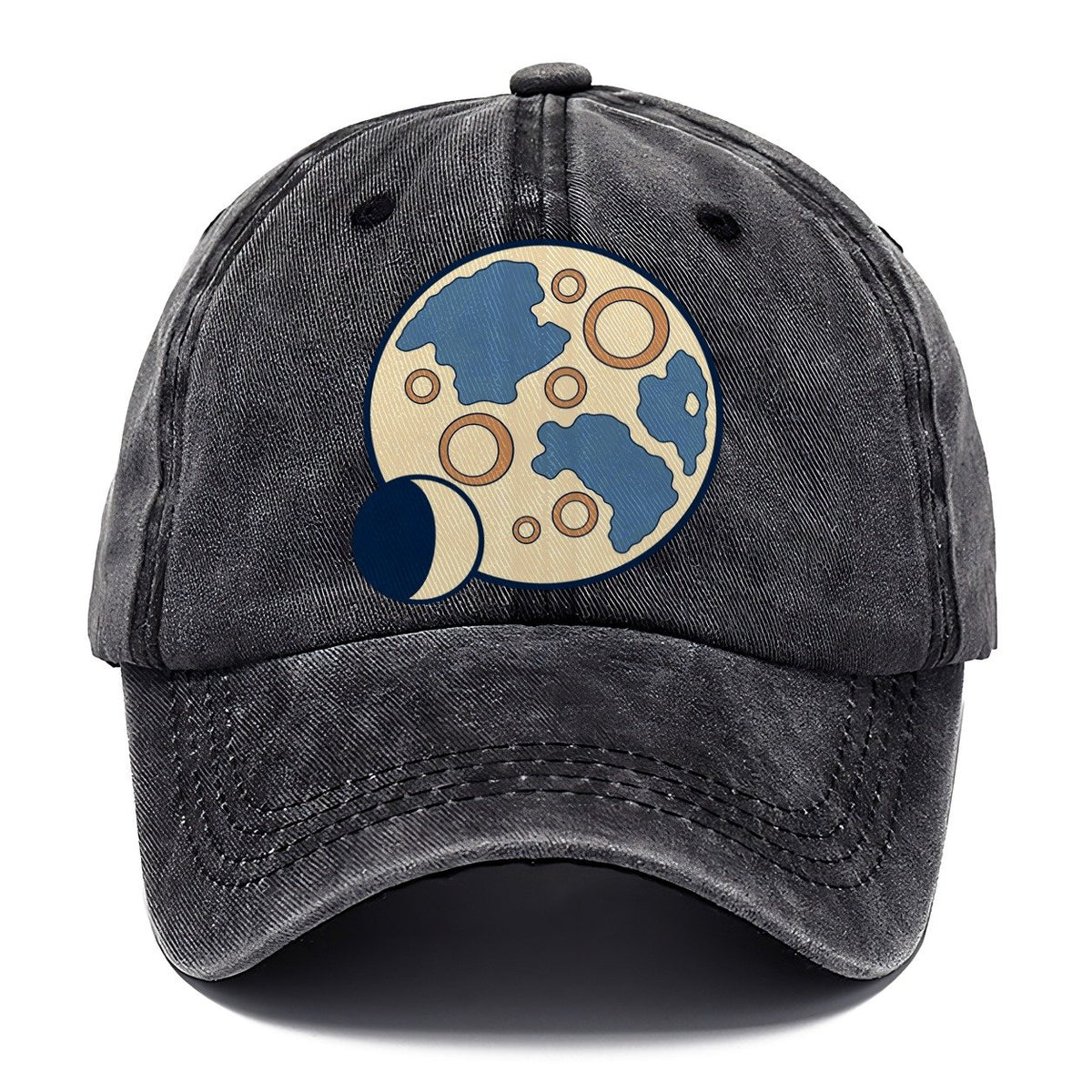 Lunar Surface Study Astronomy And Stargazing Classic Cap – Graphite