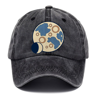 Lunar Surface Study Astronomy And Stargazing Classic Cap – Graphite