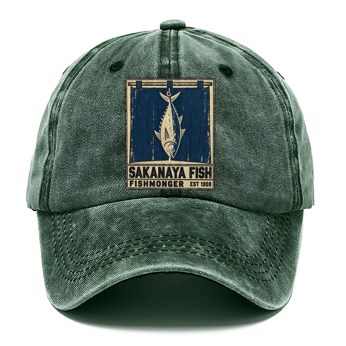 Sakanaya Fish Market Noren Trade Co Classic Cap – Forest Mist