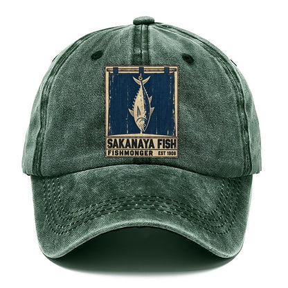 Sakanaya Fish Market Noren Trade Co Classic Cap – Forest Mist