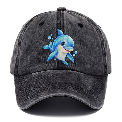 Dolphin Three Quarter Swim Sea Sprite Classic Cap – Graphite