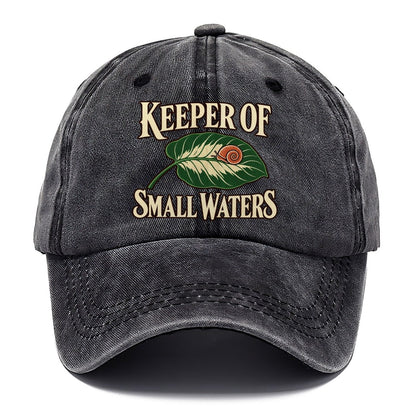 Keeper Of Small Waters Aquarium Keeping Classic Cap – Graphite