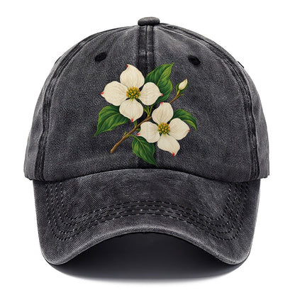 British Columbia Pacific Dogwood Bloom Canada Cultural Icons Classic Cap – Graphite