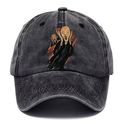 Kinetic Collage Scream Classic Cap – Graphite