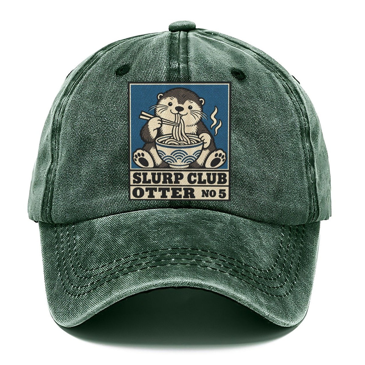 Otter Udon Slurp Club Classic Cap – Forest Mist