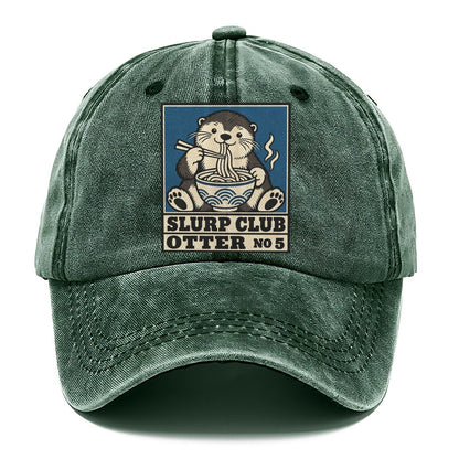 Otter Udon Slurp Club Classic Cap – Forest Mist