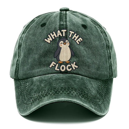 Penguin Animal Puns Classic Cap – Forest Mist