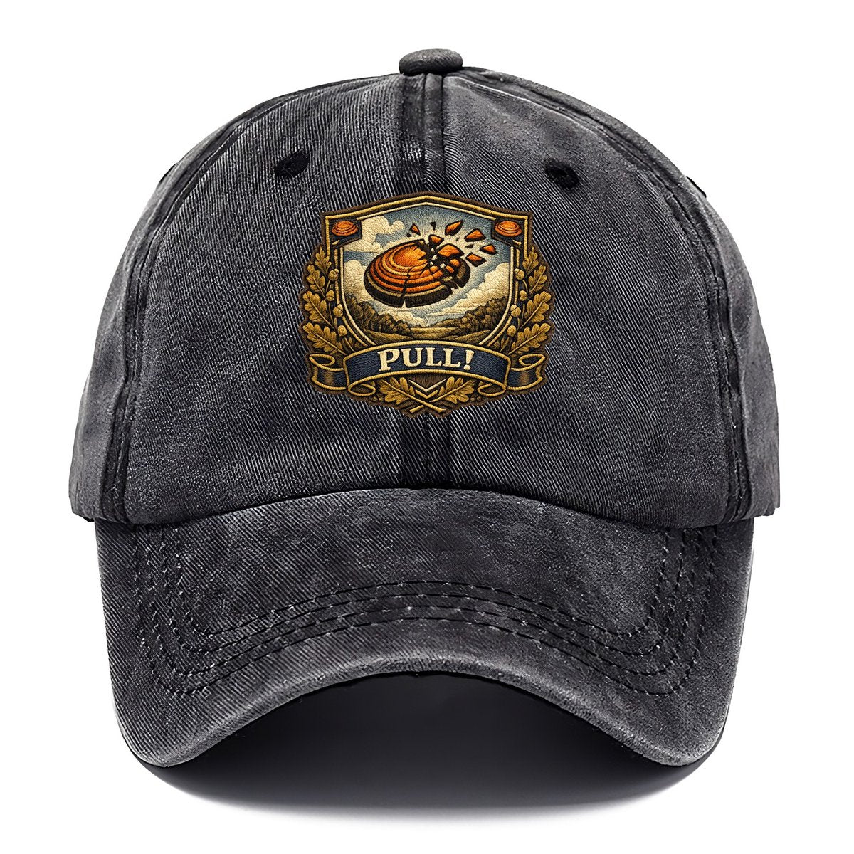 Trap Shooting Classic Cap – Graphite