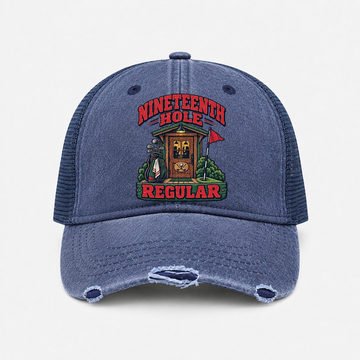 Navy — front view