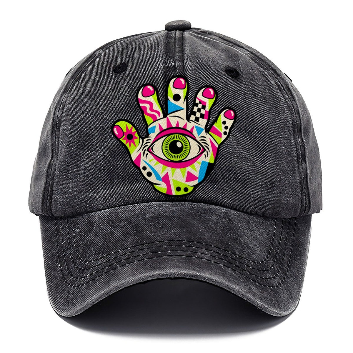 Eye In The Hand Crazy Styles Classic Cap – Graphite