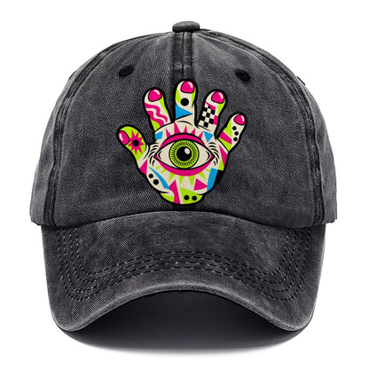 Eye In The Hand Crazy Styles Classic Cap – Graphite