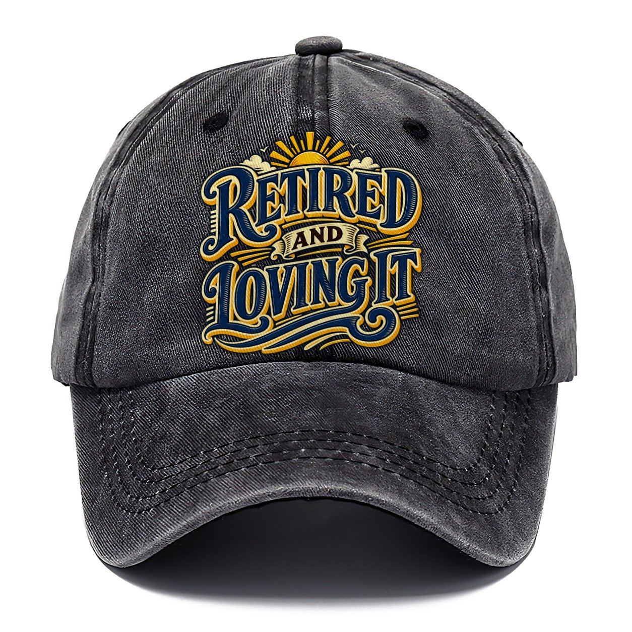 Retired And Loving It Retired Living Classic Cap – Graphite