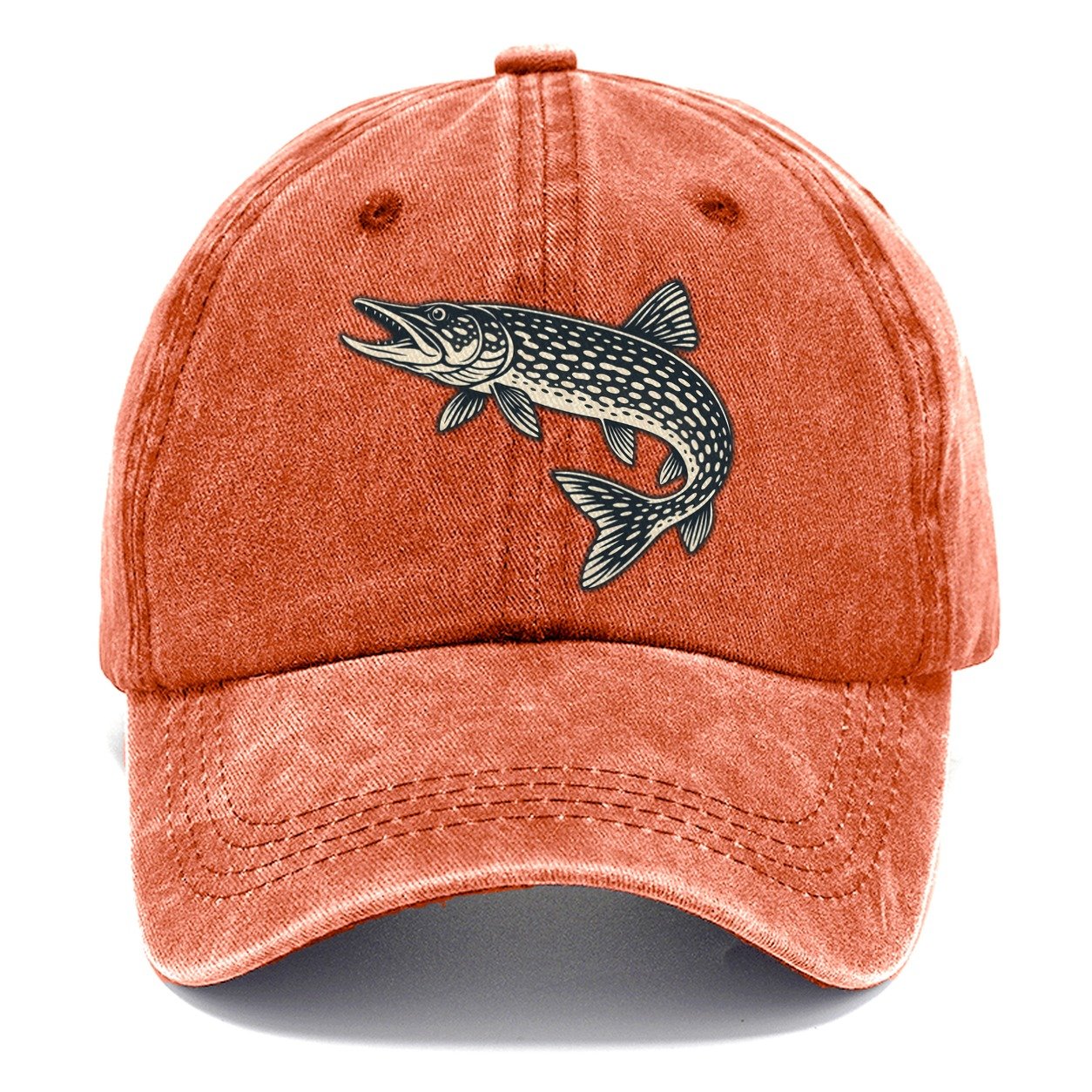 Pike Profile Fishing Elegant Classic Cap – Terracotta Clay