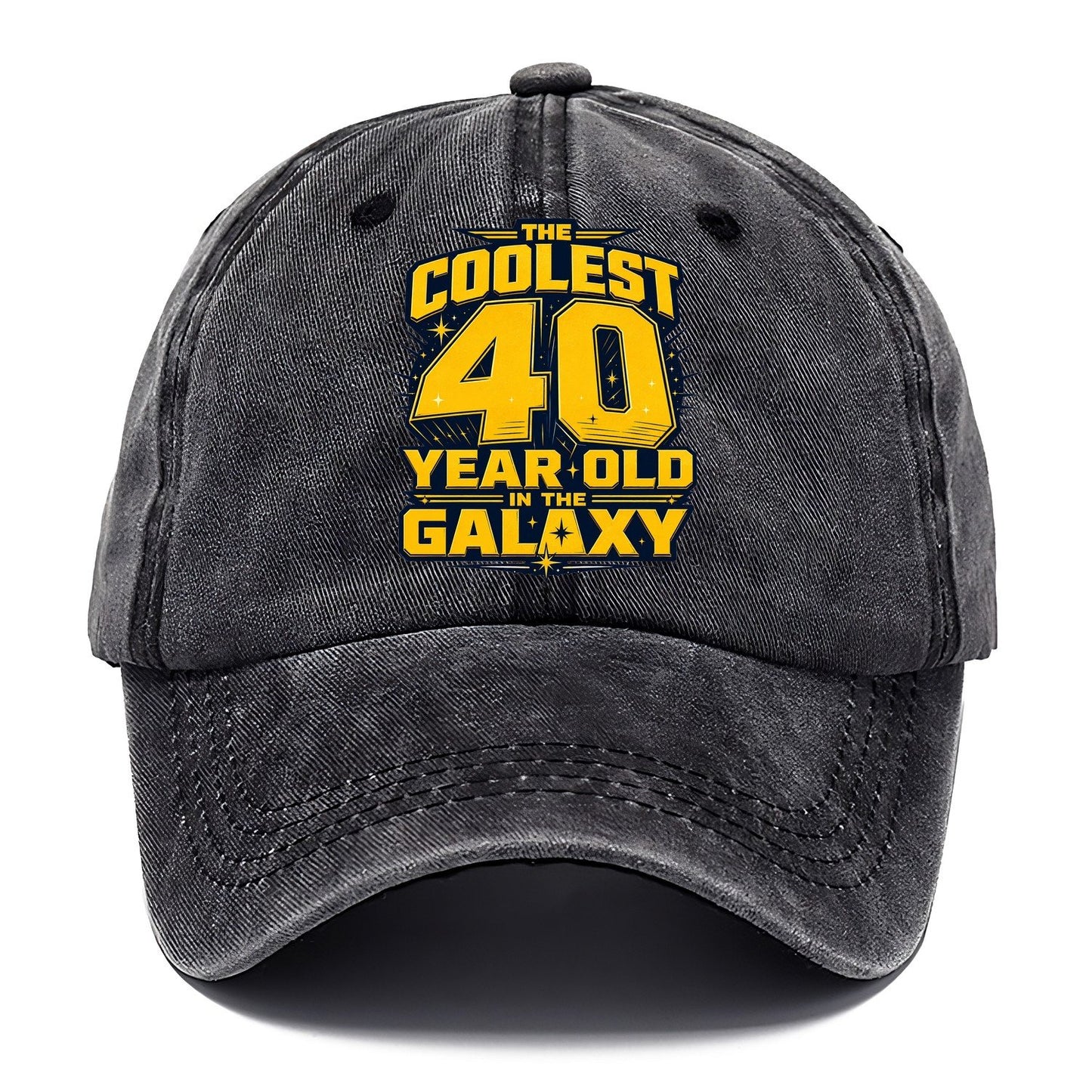 The Coolest 40 Year Old In The Galaxy Classic Cap – Graphite