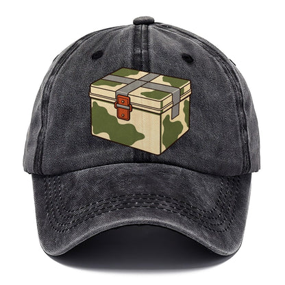 Wrapped And Taped Box Geocaching Classic Cap – Graphite